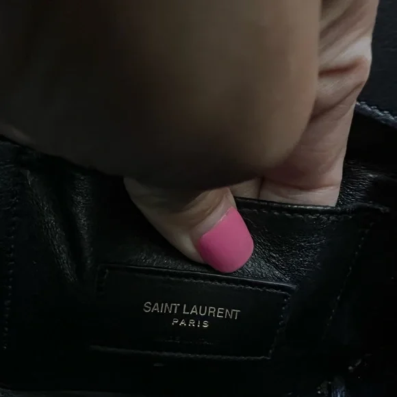 ❌SOLD❌ YSL NANO SAC DU JUOR. GOLD HARDWARE. SMOOTH LEATHER - Picture 11 of 14